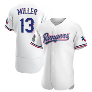 Texas Rangers Brad Miller Light Blue Replica Men's Alternate Player Jersey  S,M,L,XL,XXL,XXXL,XXXXL