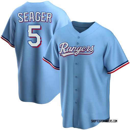 Texas Rangers Corey Seager White Replica Youth Black/ Player Jersey  S,M,L,XL,XXL,XXXL,XXXXL