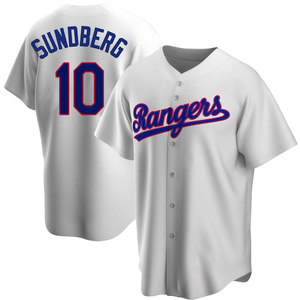 JIM SUNDBERG Texas Rangers 1981 Majestic Cooperstown Throwback