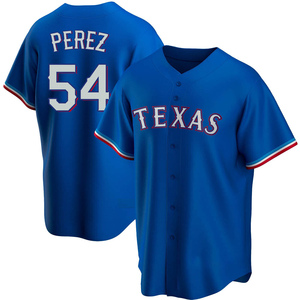 Texas Rangers Martin Perez White Replica Men's Home Player Jersey  S,M,L,XL,XXL,XXXL,XXXXL