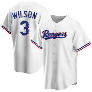 Russell Wilson #3 Texas Rangers Jersey by Majestic Size L NWT